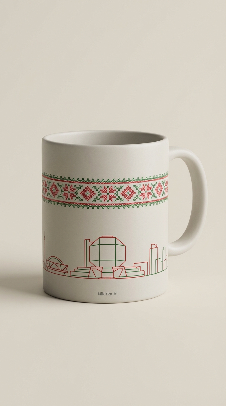 Belarus Grid Mug