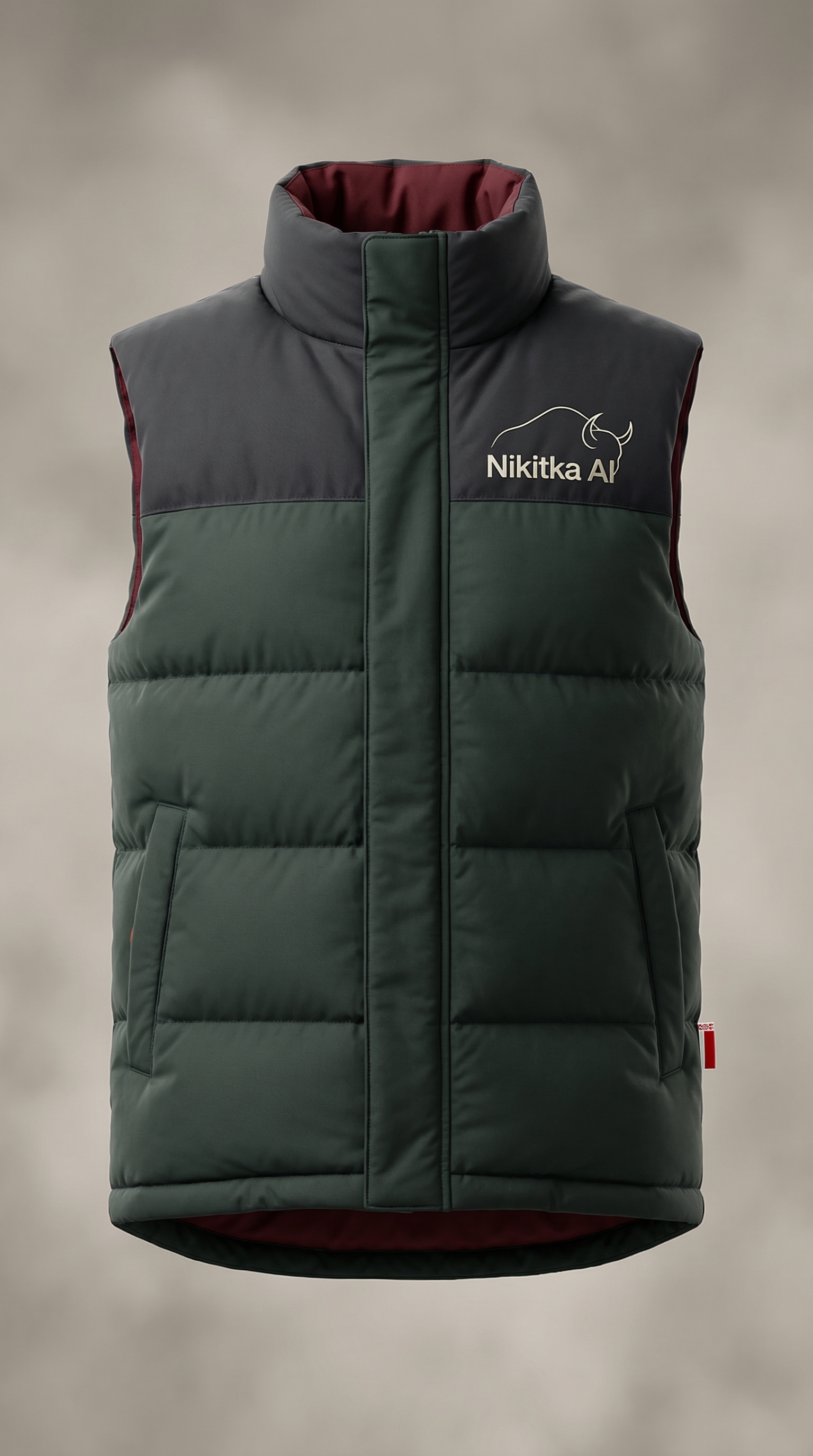 Bison Winter Puffer Vest