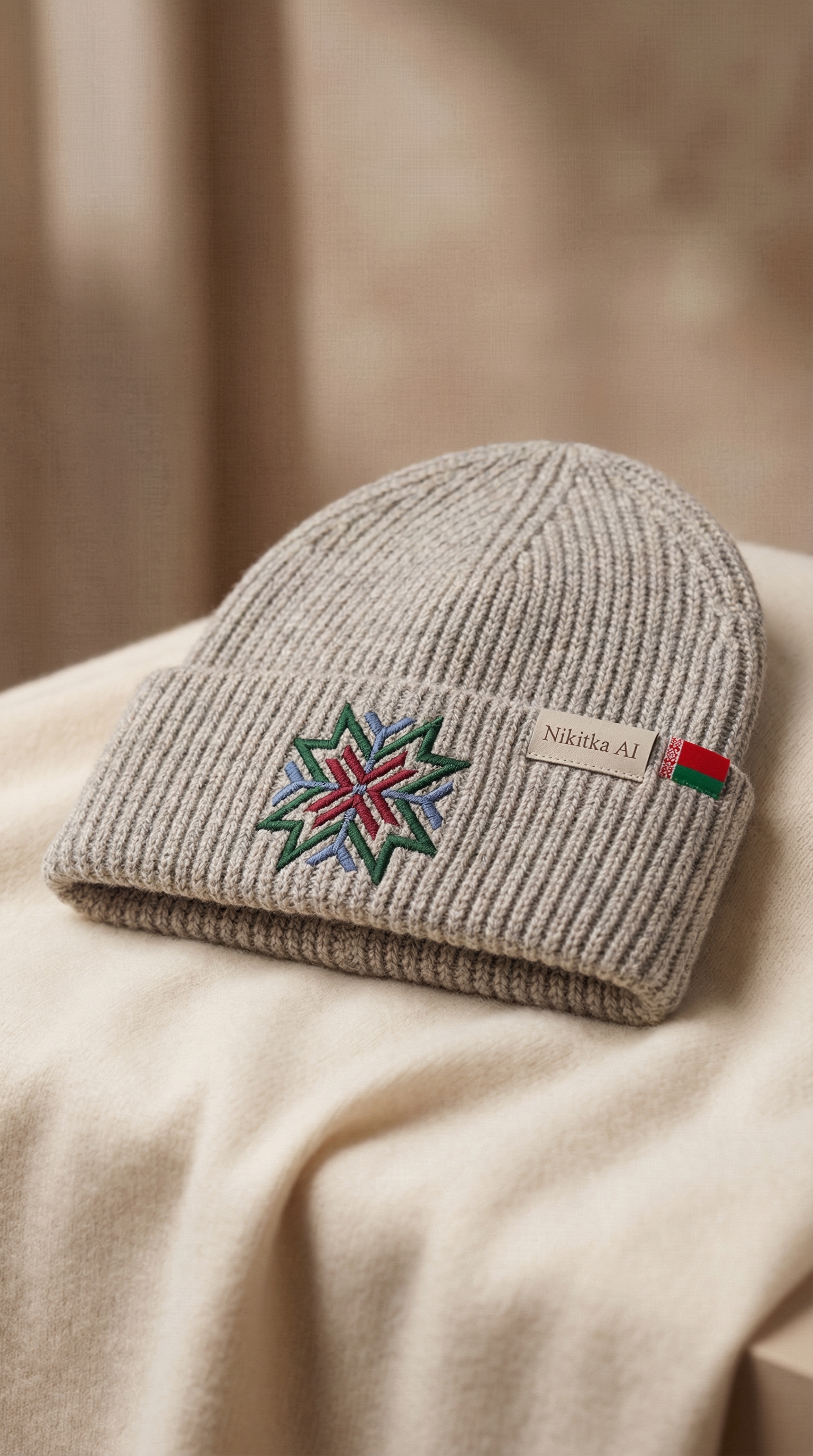 Cornflower Code Beanie